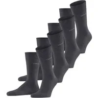 Esprit Socken Solid (4 Paar) uni Socken, Basic Vorteilspack, wadenhoch