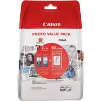 Canon Original Canon Multipack PG-560XL Black + CL-561XL Color (3712C004,371 Tintenpatrone