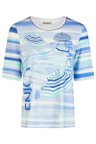 Barbara Lebek - T-Shirts ocean blue - Gr. - 42