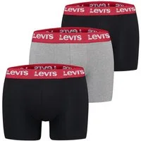 Levi's® Boxershorts LEVIS Men Repeat Logo Boxer 3P (Spar-Pack, 3-St., 3er-Pack)