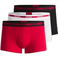 HUGO Trunk TRIPLET (Packung, 3-St., Im Dreierpack) mit Logoschriftzug