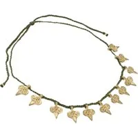 Guru-Shop Perlenkette Makramee Kette Modeschmuck, Boho Kopfschmuck..