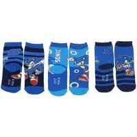 Sonic Sneakersocken Sonic 3er-Pack Socken Coole Strümpfe & Söckchen für Kinder