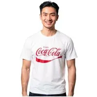 COCA COLA T-Shirt Herren T-Shirt Logo Print Unisex Retro Sammlerstück Party Fanartikel
