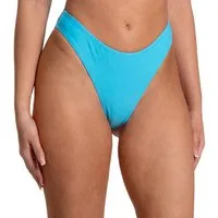 Aquarti Bikini-Hose Tanga Thong Bottom Hohe Taille