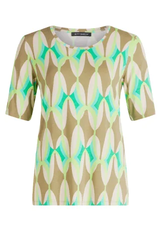 Betty Barclay - Basic Shirt khaki/green - Gr. - 40