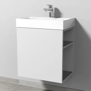 Sanipa Waschtischunterschrank mit Tür A: links 2morrow G1380L, G138043L G138043L