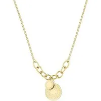 Liebeskind Berlin Kette mit Anhänger Vintage Coins Edelstahl