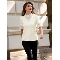 Witt T-Shirt Spitzen-Shirt Kurzarm