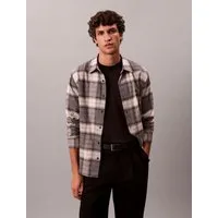 Calvin Klein Jeans Langarmhemd LS BRUSHED PLAID EASY SHIRT Mit Rundhalsausschnitt, regular fit