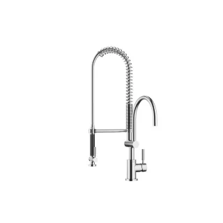 Dornbracht Einhebelmischer Profi TARA 33880888 chr gebürstet (Edelstahl-Look) 33880888-93