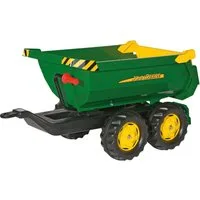 rolly toys® Kinderfahrzeug-Anhänger Halfpipe John Deere, für Trettraktoren