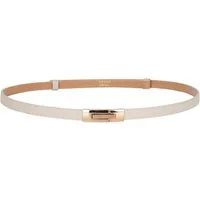 MIRROSI Ledergürtel Damen Gürtel Echtleder, Made in Italy, 18mm breit (Passt fast zu jeder Hosenschlaufe) Einheitsgröße (Geeignet für einen Hüftumfang von ca. 55 bis 100 cm)