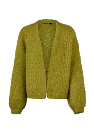 Marc Aurel - Strickjacke im Zopfmuster - Gr. - 36