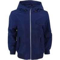 Sarcia.eu Windbreaker Dunkelblaue Windjacke mit Kapuze 10-11 Jahre