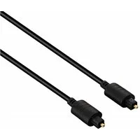 Hama Toslink-Kabel 1,25m LWL Lichtleiter-Kabel Audio-Kabel, (125 cm), LWL Lichtleiter-Kabel ODT-Stecker optisch Digital SP/DIF Toslink