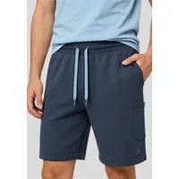 Scotch & Soda Sweatshorts Freizeitshorts Shorts mit Kordelzug, Eingrifftaschen stylisch und leicht mit Logostick
