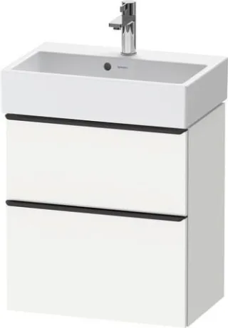 Duravit D-Neo Waschtischunterbau wandhängend Weiß Matt 584x372x625 mm - DE43290BD180000 DE43290BD180000