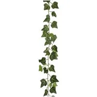 Kunstgirlande Künstlicher Efeu Engl. MINI-EFEUGIRLANDE ca 180cm. GRÜN, Gasper, Höhe 180.00 cm
