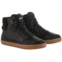 Alpinestars Alpinestars J-6 Waterproof Motorradschuhe black gum Motorradstiefel (Packung, Antistatische und Öl- und Benzinfeste Sohle) motorradschuhe für herren