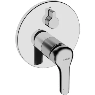 Hansa Wannenarmatur Hansavantis 82609073 Hansabluebox, runde Rosette, chrom