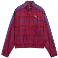 PUMA Trainingsjacke T7 Relaxed Tartan-Jacke Damen