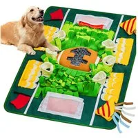 Ledander Tier-Intelligenzspielzeug Schnüffelteppich für Hunde,Trainingsmatte,Hundespielzeug, Hundespielmatte für kleine und mittelgroße Interaktives Spielzeug