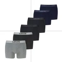 Levi's® Boxershorts LEVIS MEN MEL WB BOXER BRIEF (6er Pack) Multipack, Logobund