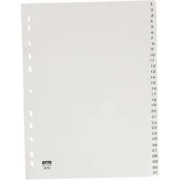Otto Office Aktenordner, Register 1-31, DIN A4, 31-tlg., Kunststoff