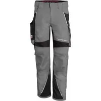 Qualitex Workwear Arbeitsbundhose IRON Arbeitshose Herren - Cargohose, Outdoorhose - Hose für Herren (1-tlg) Cordura, Stretch, viele Taschen, atmungsaktiv. Premium Qualität.
