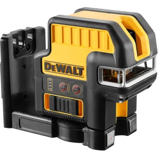 DEWALT Akku 2-Punkt/Kreuzlinienlaser rot 10,8V + Akku + Schnellladegerät - DCE0822D1R-QW