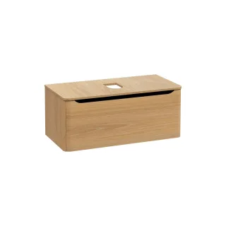 VitrA New Integra Round Waschtischunterschrank für Aufsatzwaschtisch mit 1 Vollauszug Gold,70053 70053