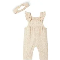 vertbaudet Jumpsuit Baby-Set, Recycling-Polyester