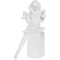 Spring Copenhagen Dekoobjekt Porzellanfigur Sternzeichen Waage Porzellan Weiblich
