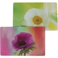 axentia Platzset Platzmatte 43 x 28 cm Blumendekor sort., (1-St)