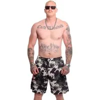 YAKUZA Sweatshorts Fighter aus hochwertigem Mesh-Stoff