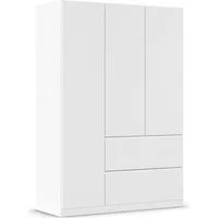 rauch Drehtürenschrank Kleiderschrank Schrank Garderobe Wäscheschrank Schlafzimmer JOEL (in 3 verschiedenen Ausstattungen BASIC/CLASSIC/PREMIUM) mit zwei Schubladen, mit Push-to-Open Funktion MADE IN GERMANY