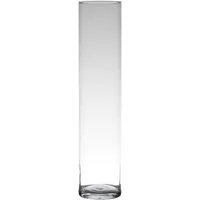 Hakbijl Glass Dekovase ZYLINDER, Farbe: transparent, Höhe: 50cm