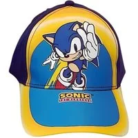 Sonic SEGA Fitted Cap SONIC the Hedgehog Cap Kinder Schirmmütze Cappy Kita, Schule Sonic Basecap