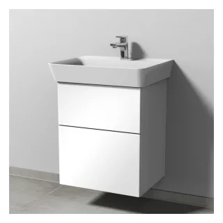 Sanipa 3way Waschtischunterbau zu Ideal Standard Connect Air Cube Waschtisch mit 2 Auszügen, Anthraz SF64779