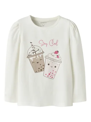 NAME IT - NMFOLLIA LS TOP PB coconut milk - Gr. - 92