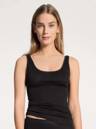 CALIDA - WOMEN Tank top black - Gr. - XS