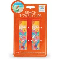 Legami Strandtasche LEGAMI Beach Towel Clips Tropicana 2er-Set 3x11,5 cm