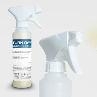Etikettenreste entfernen TURN OFF 250 ml