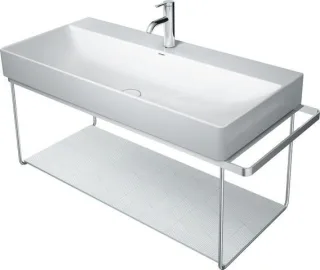 Duravit DuraSquare Metallkonsole Chrom Poliert 1063x451x400 mm - 0031041000 31041000