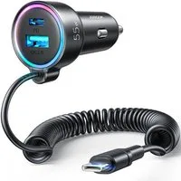 JOYROOM 55W Auto-Schnellladegerät 3in1 Smartphone-Ladegerät