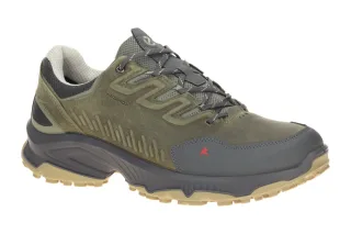Ecco 854314 Receptor XP WP LEA Men`s Halbschuhe Gr?n - magnet/smokey olive