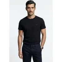 Gant T-Shirt CONTRAST LOGO Regular fit mit Rundhalsausschnitt