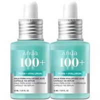 Anua Gesichtsserum Feuchtigkeitsserum für Gesicht Hyaluronic Acid Capsule 100 Serum, 2-tlg., Gesichtspflege, Serum, Anua 100+