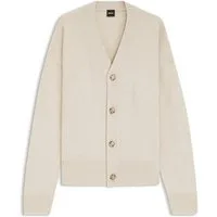 BOSS Strickpullover Strickjacke Ucone - Relaxed Fit